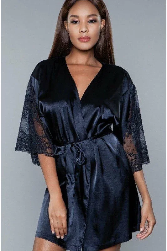 Satin and Lace Robe