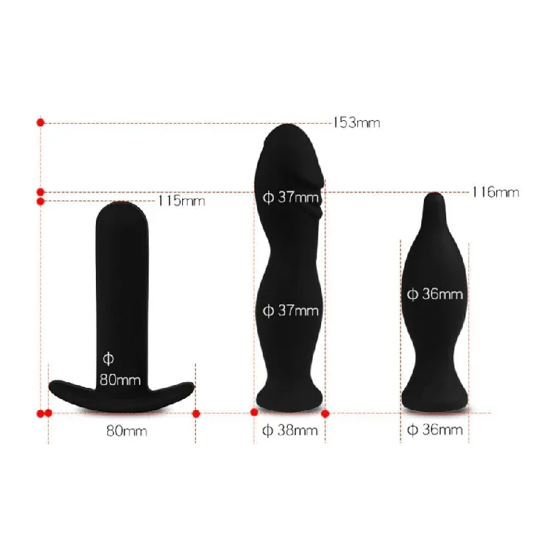 4-5-6-black-silicone-inflatable-big-anal-plug