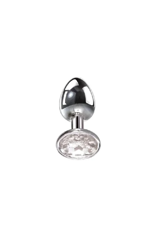 Adam & Eve - Clear Gem Anal Plug - Small