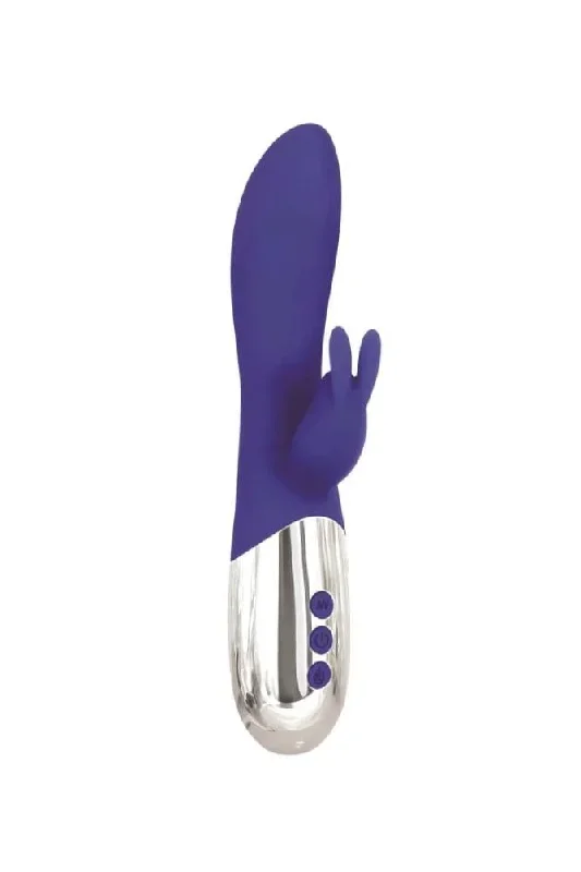 Adam & Eve - Royal Rabbit Warming Vibrator - Blue