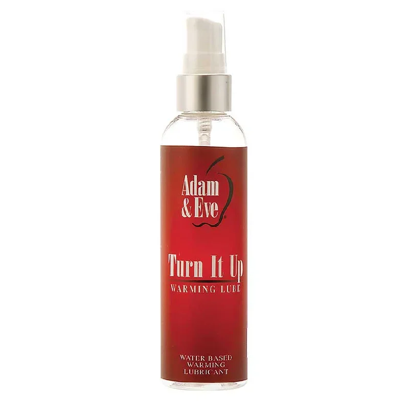 Adam & Eve Turn It Up Water Based Warming Lubricant 4 oz