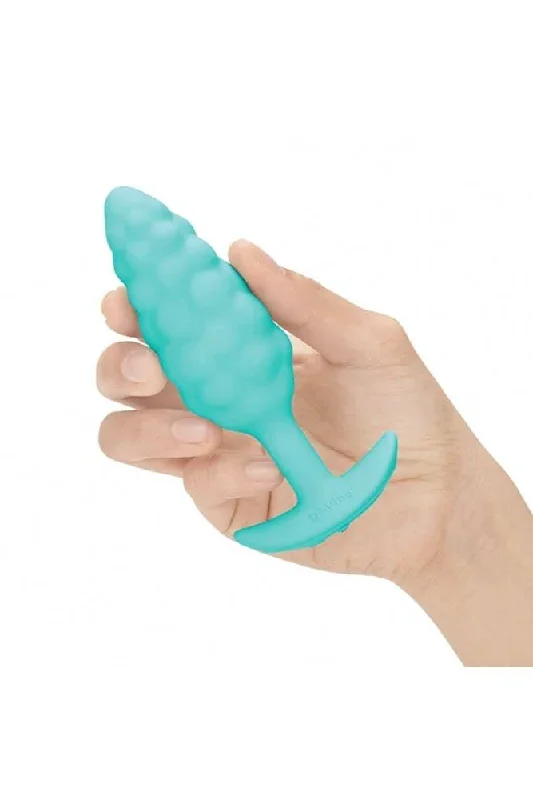 b-vibe-bump-textured-vibrating-butt-plug-mint