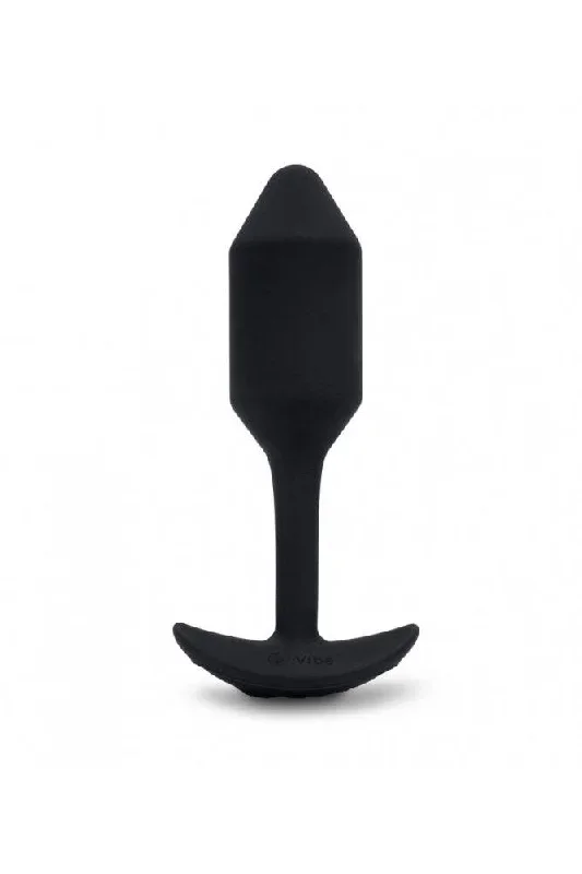 b-Vibe - Vibrating & Weighted Snug Butt Plug 2 - Black