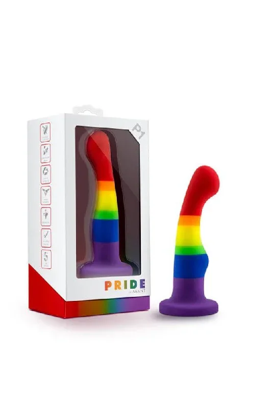 Blush Novelties - Avant - Pride P1 - Freedom - Silicone Curved Dildo