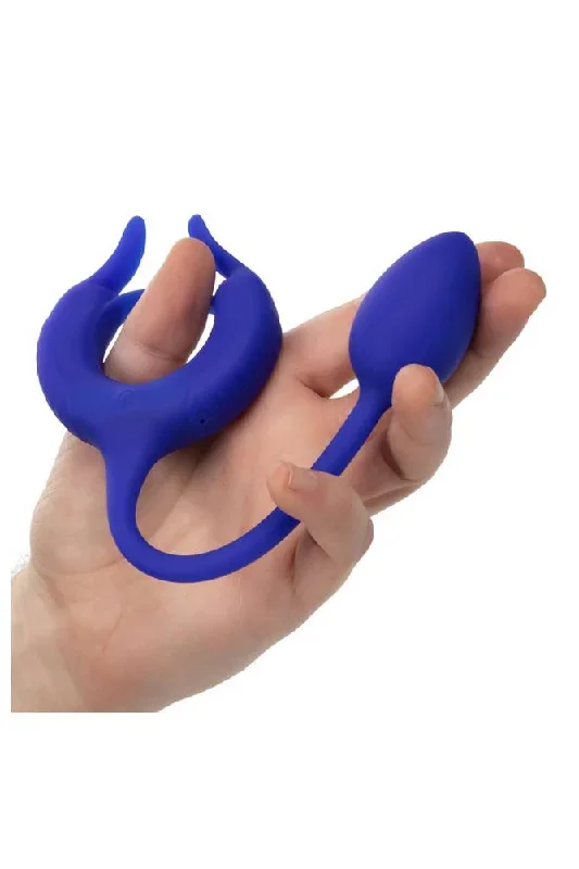 cal-exotics-admiral-plug-play-weighted-vibrating-cock-ring-blue