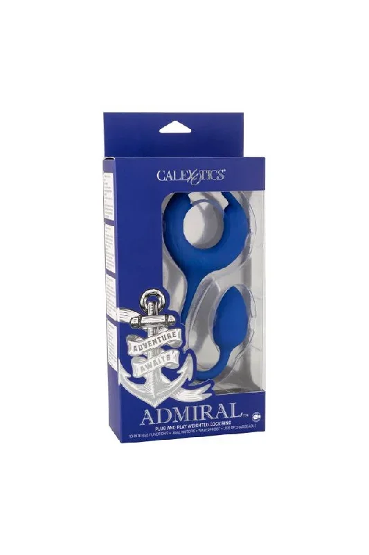 cal-exotics-admiral-plug-play-weighted-vibrating-cock-ring-blue