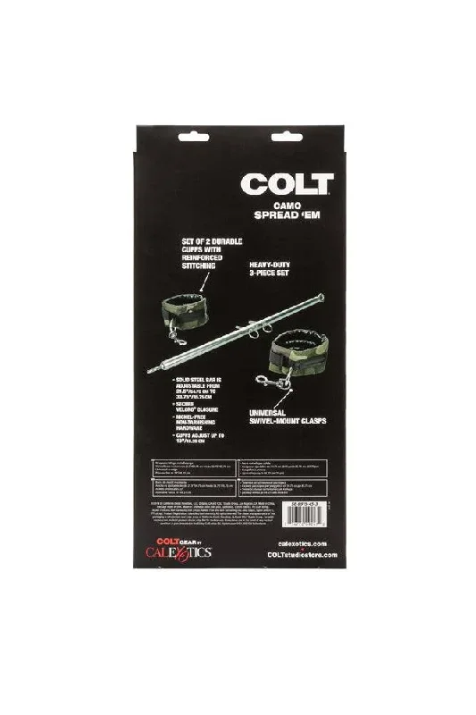 cal-exotics-colt-camo-spread-em-spreader-bar