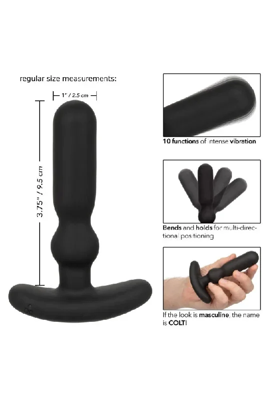 cal-exotics-colt-rechargeable-anal-t-vibrating-butt-plug-black-various-sizes