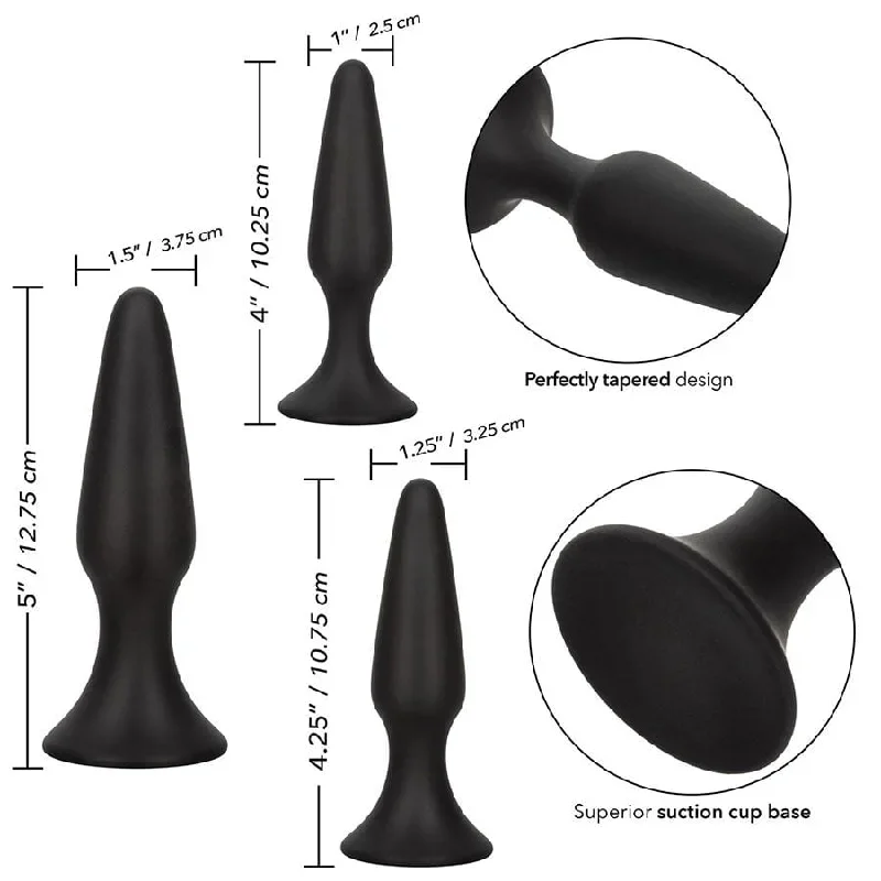 cal-exotics-colt-silicone-anal-trainer-butt-plug-kit