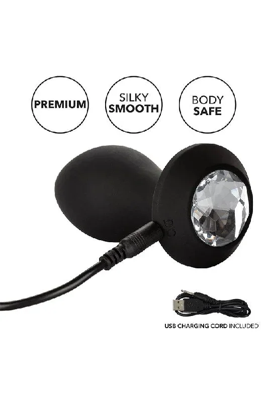 cal-exotics-power-gem-vibrating-crystal-butt-plug-black