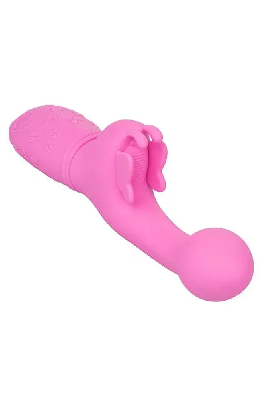 cal-exotics-rechargeable-butterfly-kiss-vibrator-pink