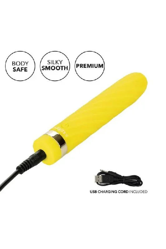 cal-exotics-slay-seduceme-vibrator-yellow