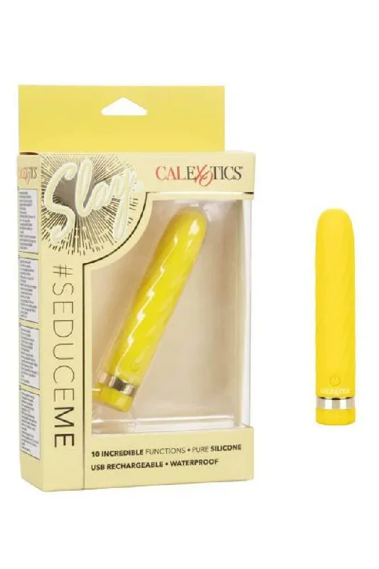 cal-exotics-slay-seduceme-vibrator-yellow