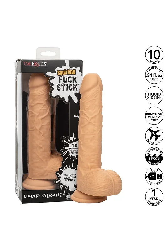 cal-exotics-squirting-fuck-stick-vibrating-dildo-various-colours