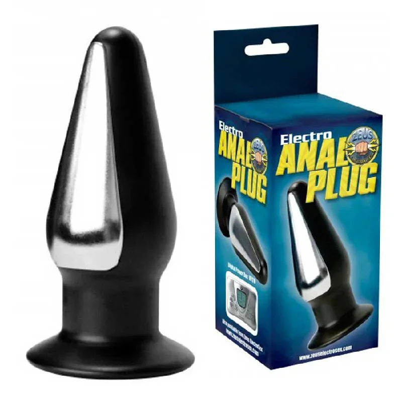 Classic Zeus Electro-Stim Anal Plug | Large Electrosex Butt Plug