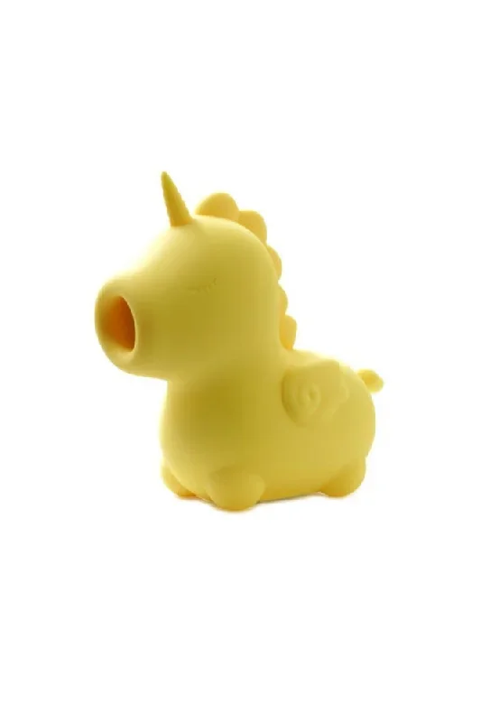 Creative Conceptions - Unihorn Bean Blossom Fluttering Vibrator - Yellow