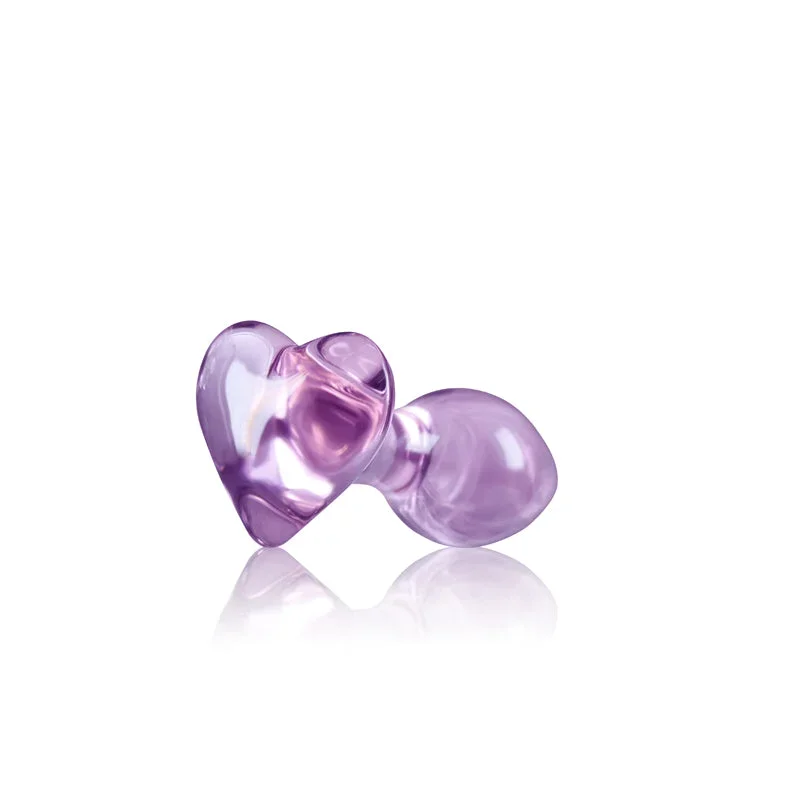 crystal-glass-heart-plug