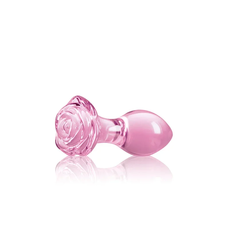 crystal-glass-rose-plug