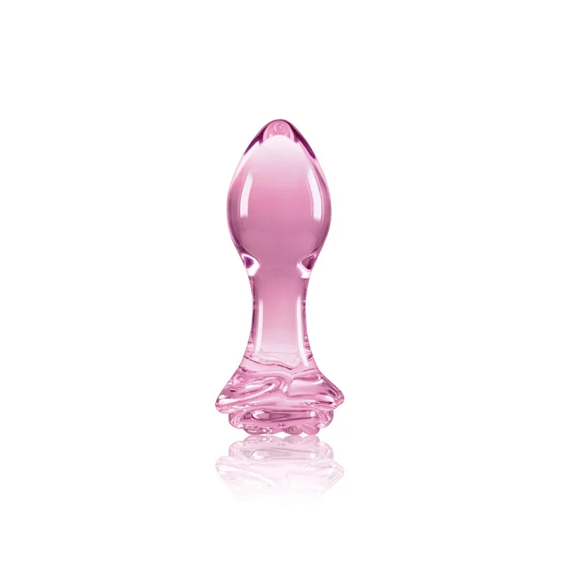 crystal-glass-rose-plug