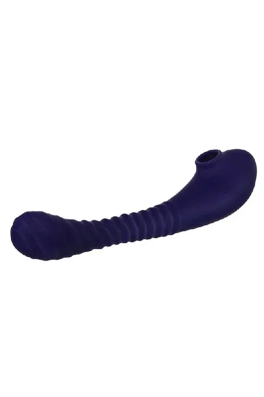 Evolved - Bendable Sucker Dual-Ended Vibrator - Purple