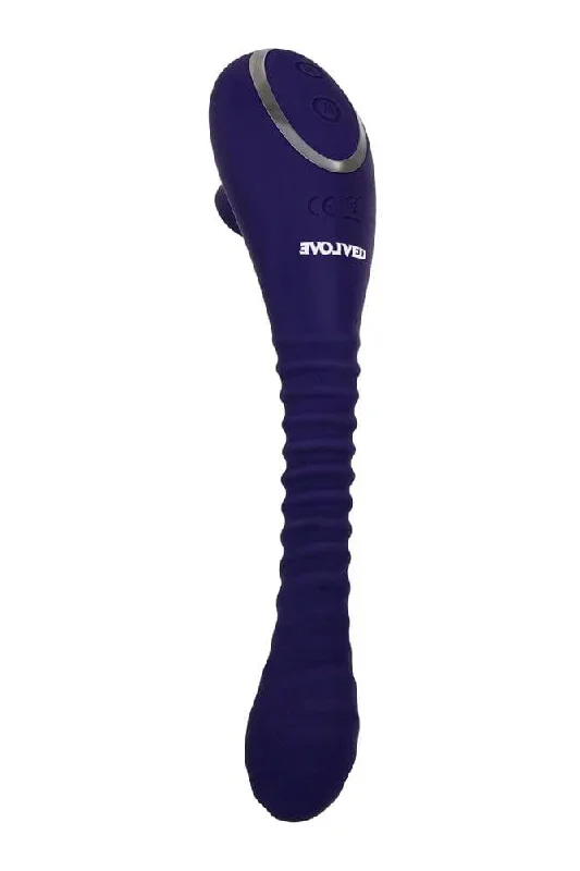 evolved-bendable-sucker-dual-ended-vibrator-purple