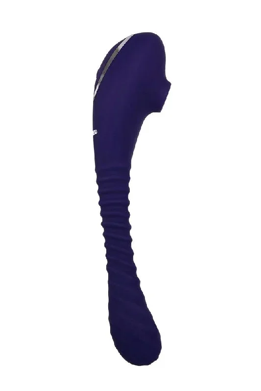 evolved-bendable-sucker-dual-ended-vibrator-purple