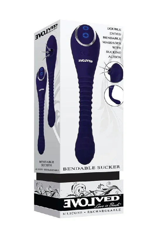 evolved-bendable-sucker-dual-ended-vibrator-purple