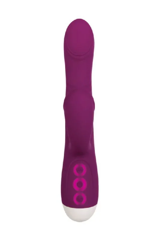 evolved-double-tap-thumping-dual-vibrator-burgundy