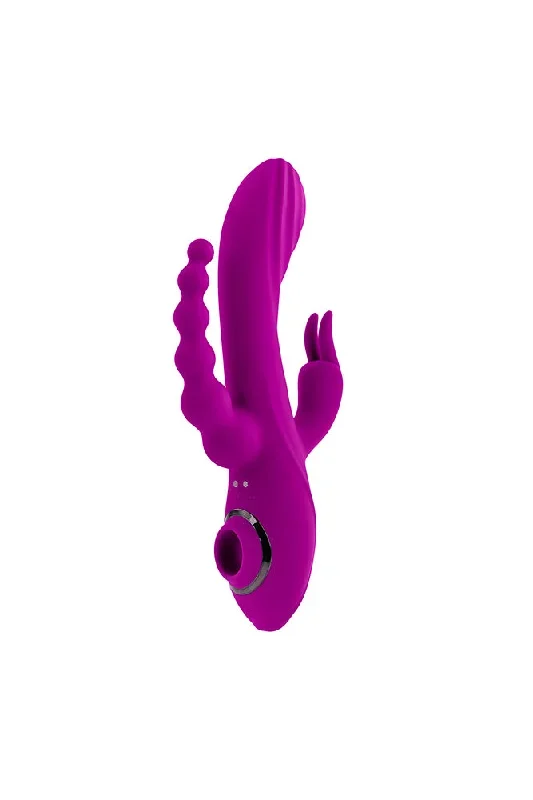 Evolved - Fourgasm Four-Point Stimulation Vibrator - Purple