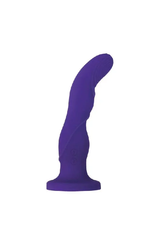 Evolved - Love Harnessed Rechargeable Strap-on Dildo - Purple