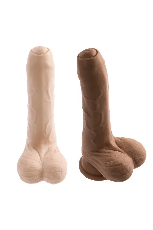 Evolved - Peek A Boo Uncut Vibrating Dildo - Various Colours