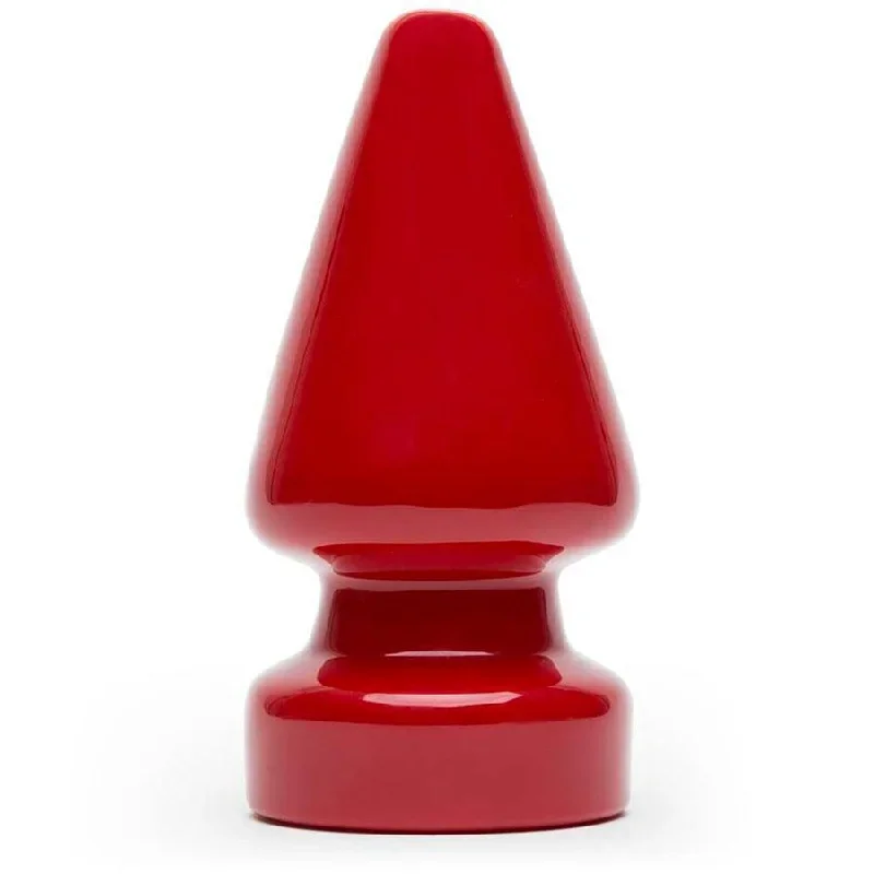 Extra Large Red Boy Challenge 9.5 Inch Butt Plug for Men