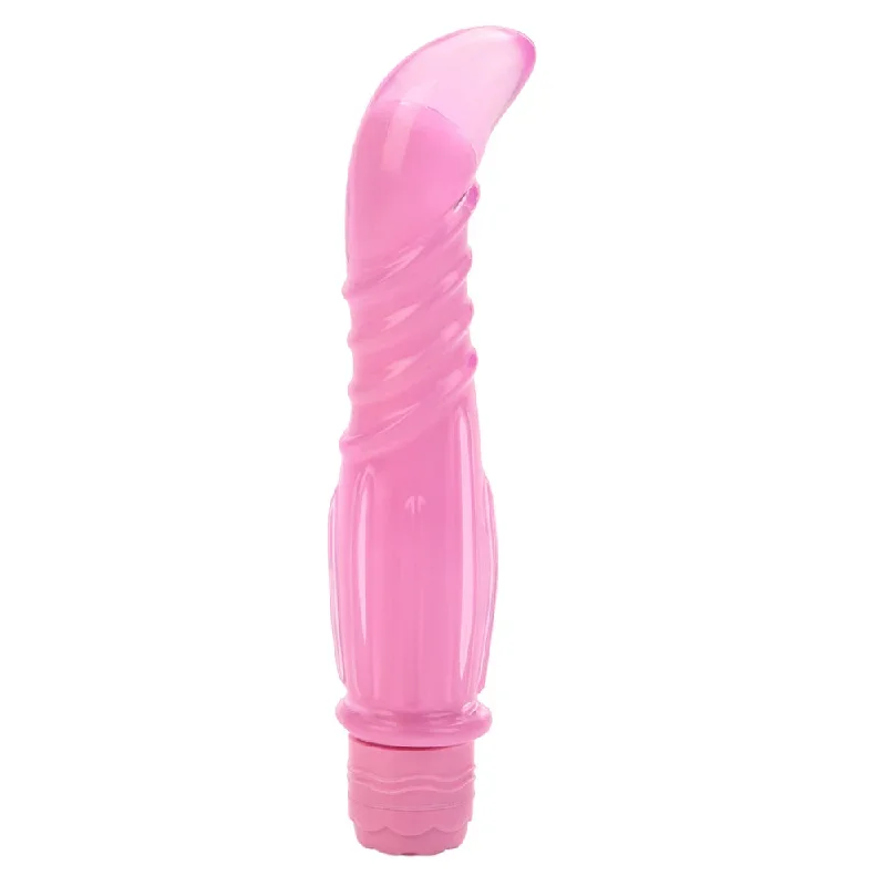 First Time Softee Pleaser Vibrator With Spiral G-Spot Sleeve