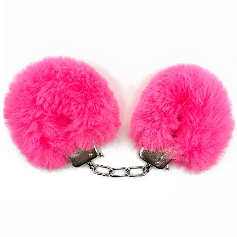 fluffy-love-metal-wrist-cuffs