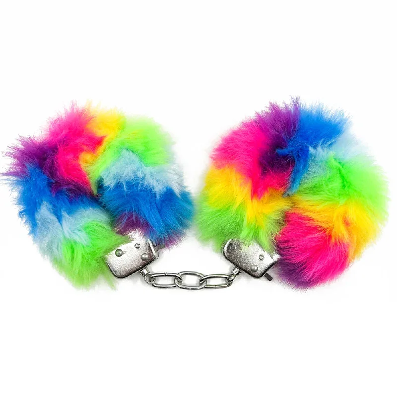 fluffy-love-metal-wrist-cuffs