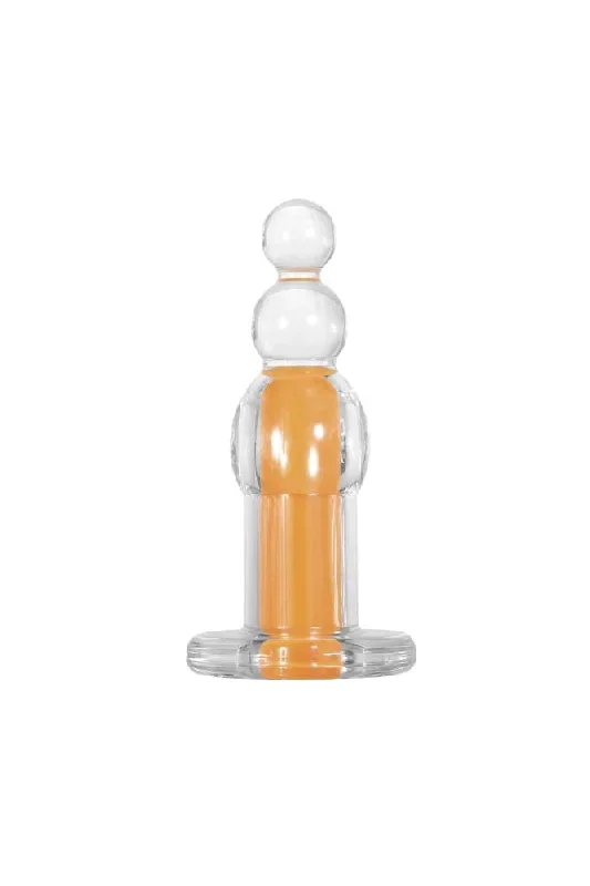 Gender X - Orange Dream Vibrating Remote Controlled Butt Plug - Orange