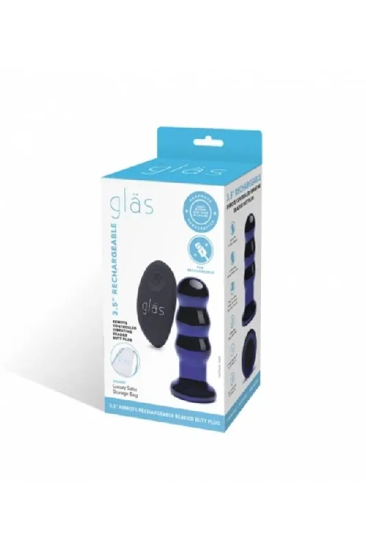 glas-remote-controlled-3-5-rechargeable-vibrating-beaded-butt-plug-blue