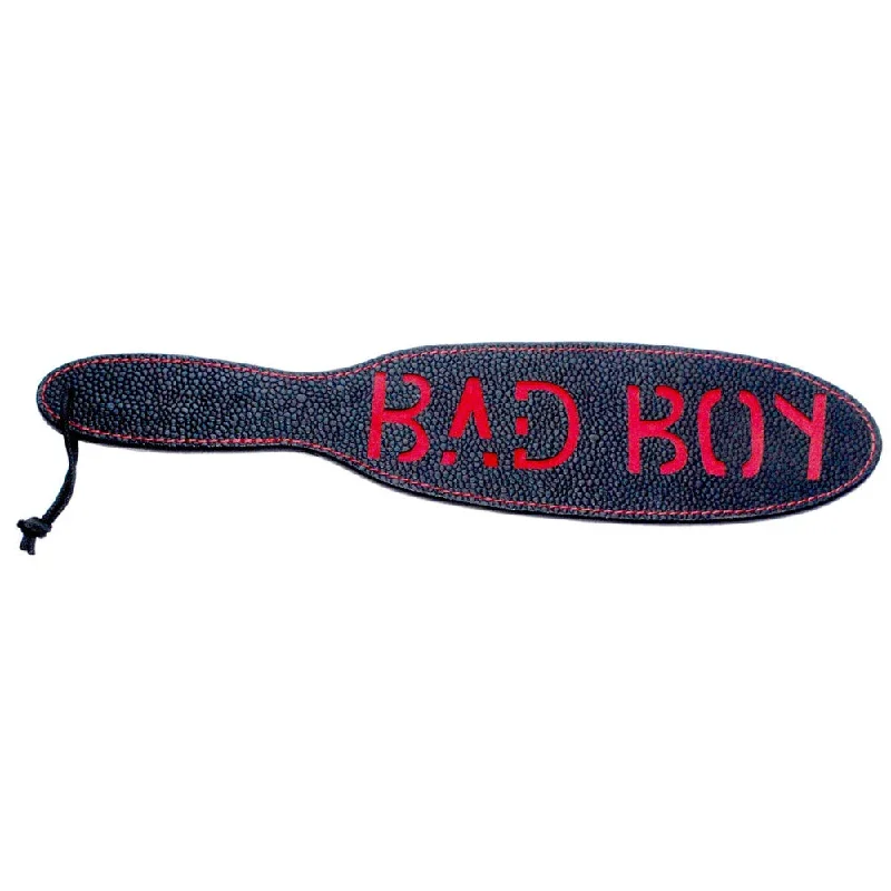 Grain Leather Bad Boy Paddle