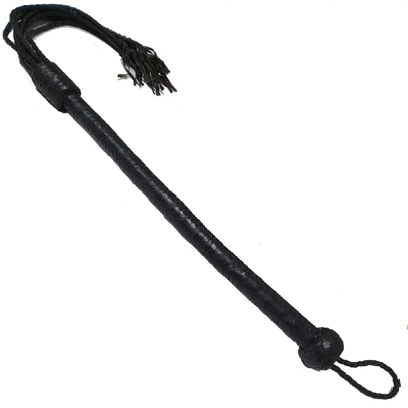 Leather Cat o' Nine Tails Flogger