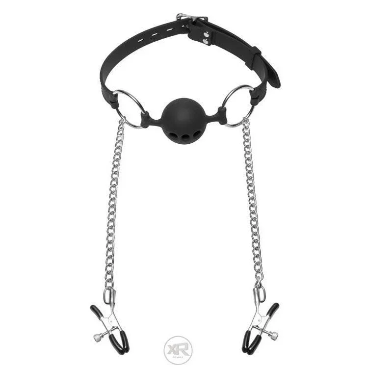 hinder-breathable-silicone-ball-gag-with-nipple-clamps