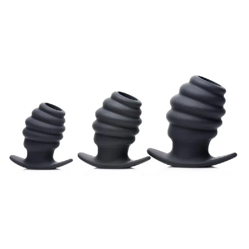 hive-ass-tunnel-silicone-ribbed-hollow-anal-plug