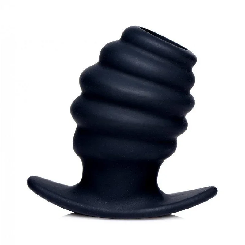 hive-ass-tunnel-silicone-ribbed-hollow-anal-plug