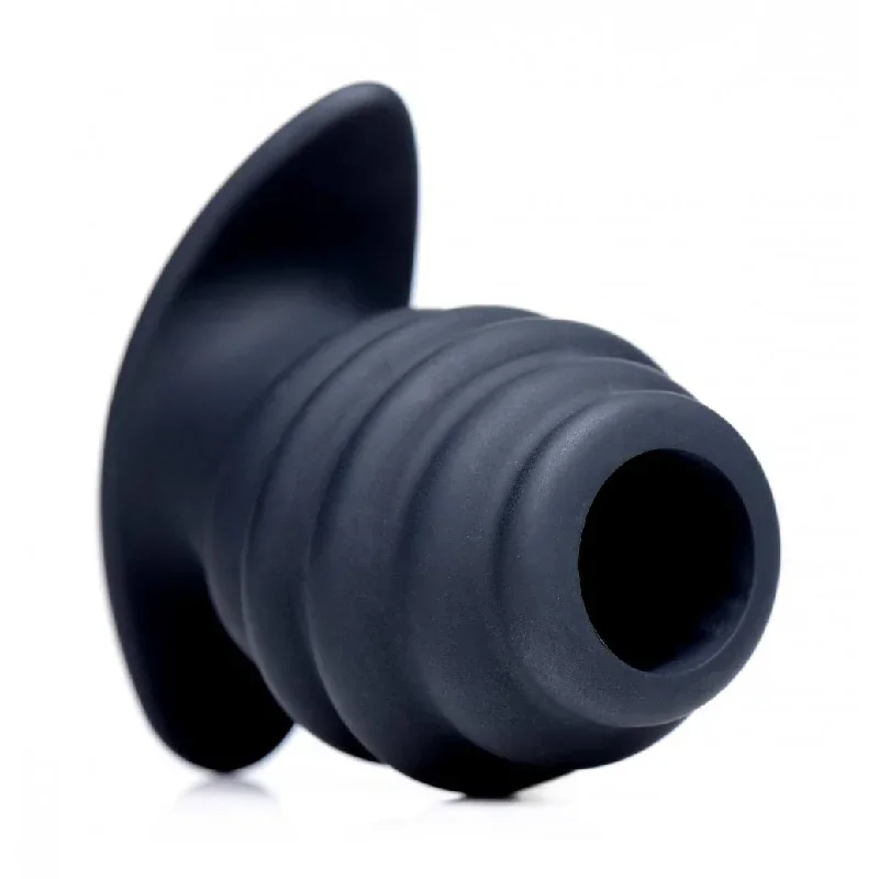 hive-ass-tunnel-silicone-ribbed-hollow-anal-plug