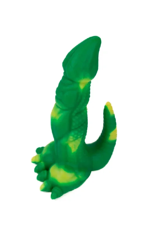 Hott Products - Playeontology - Cockzilla 7"" Dildo - Green