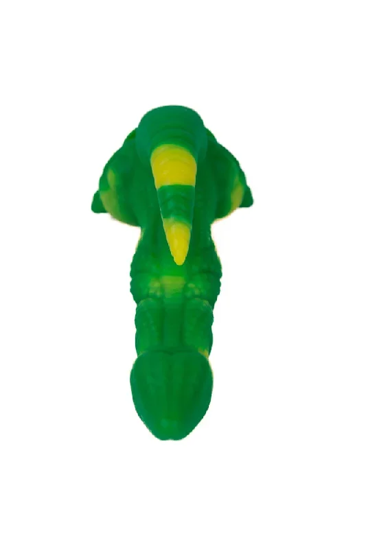 hott-products-playeontology-cockzilla-7-dildo-green