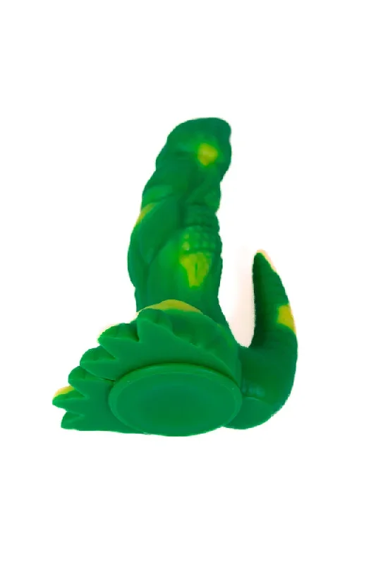 hott-products-playeontology-cockzilla-7-dildo-green