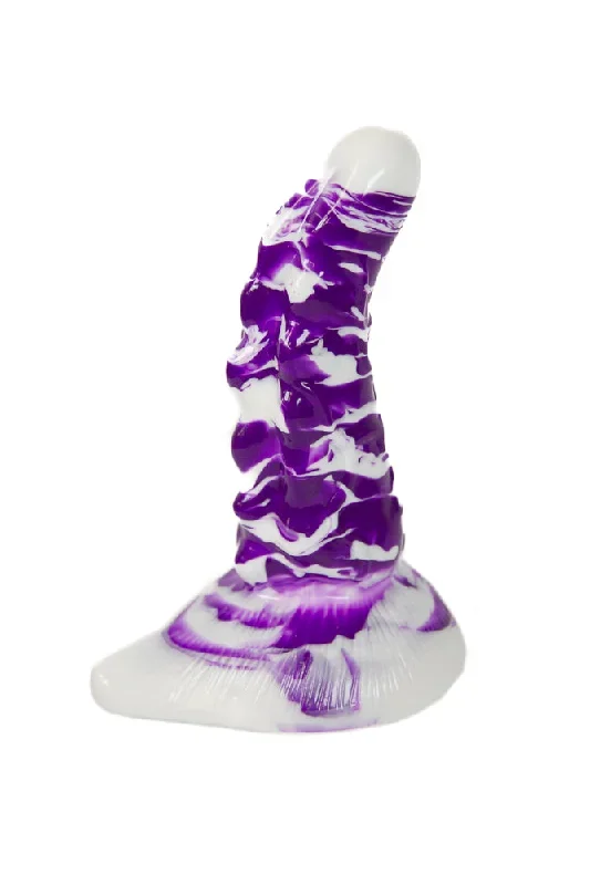 Hott Products - Stardust - Alien Cock 7"" Alien Dildo - Purple/White