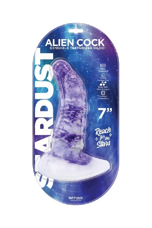 hott-products-stardust-alien-cock-7-alien-dildo-purple-white