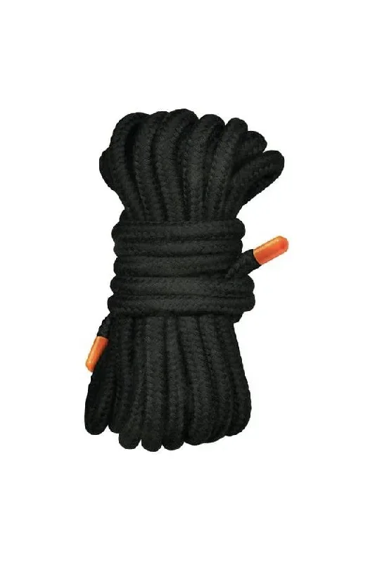 Icon Brands - Orange is the New Black - Black Bondage Rope - Black/Orange