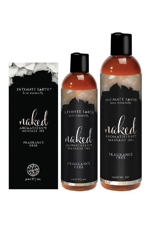 Intimate Earth - Naked Massage Oil - Various Sizes